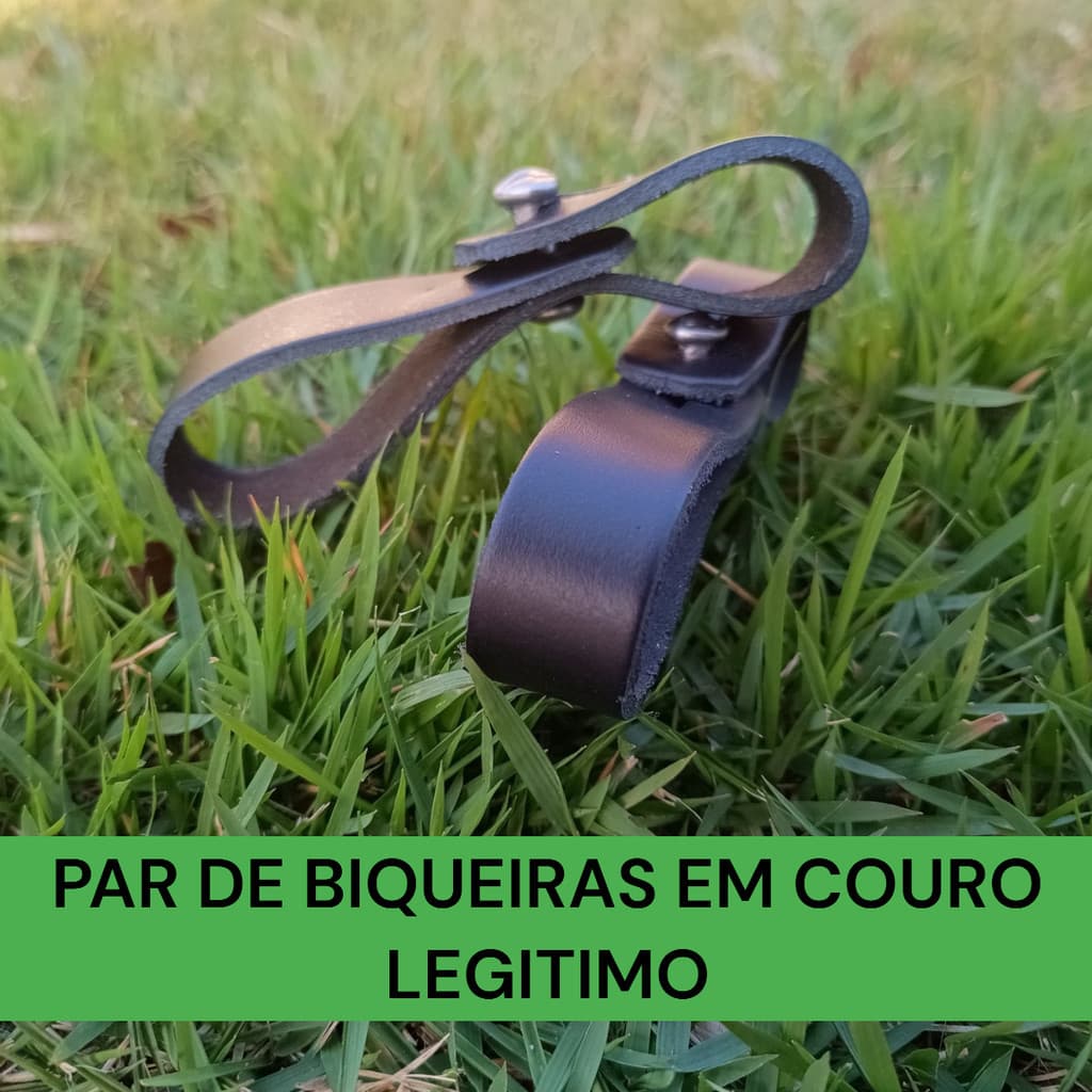 Biqueiras De Rédea Em Couro Pé De Rédea Ponteira Adquira Já