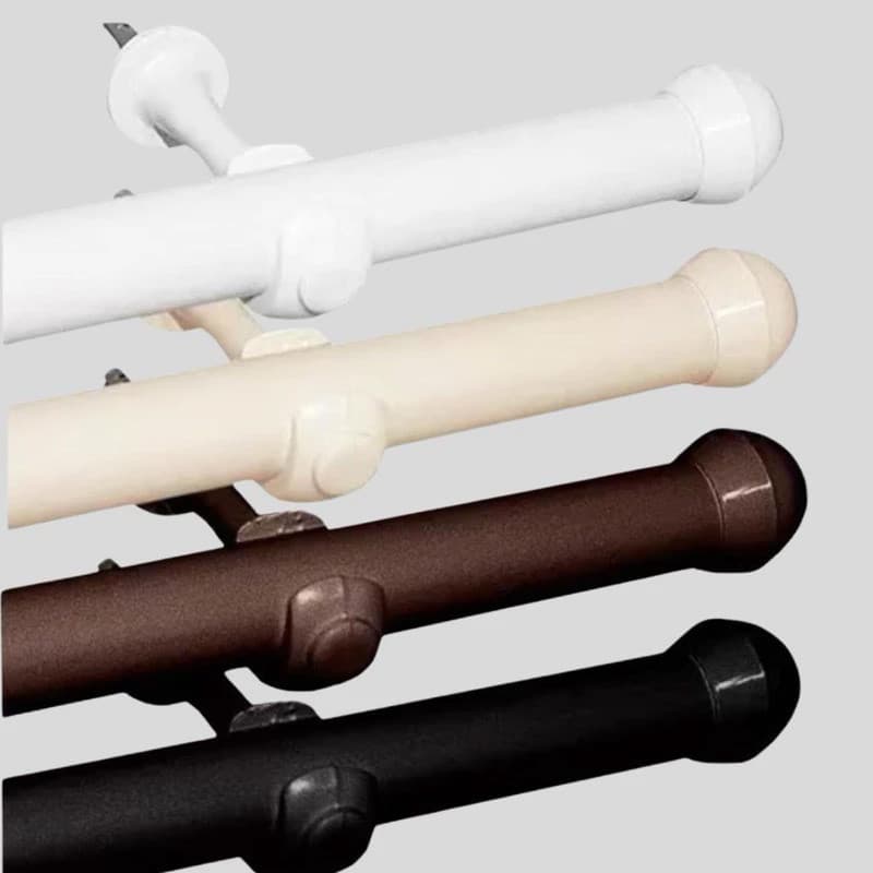 Varão de Madeira Para Cortina 2,0m - Varias Cores - ENVIO IMEDIATO