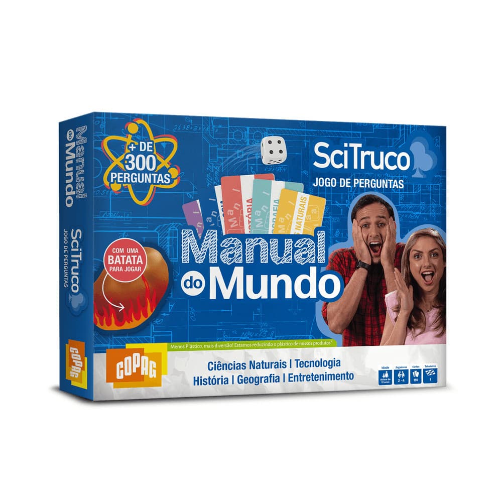 Jogo Sci Truco Manual do Mundo - Copag