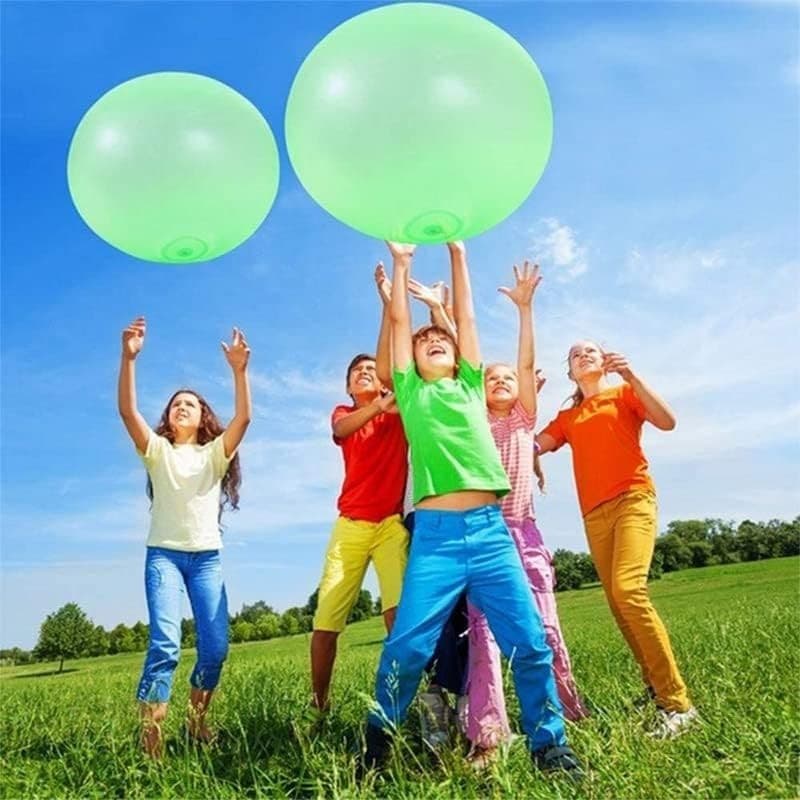 Balão de água inflável para alívio do estresse, brinquedo de borracha elástica macia para atividades ao ar livre