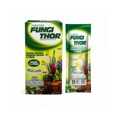 Fungithor Kelldrin Combate Fungos, Mancha Negra E Oídio 8x10ml