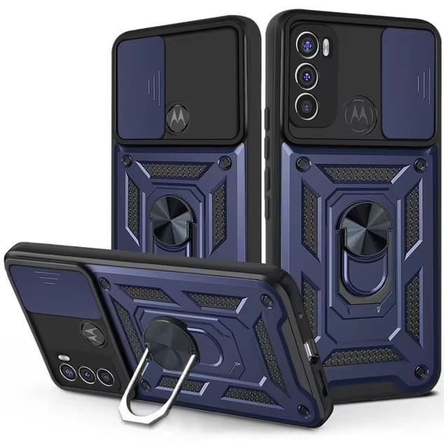 Capa Para Moto Edge 70 60 50 Fusion G17 G37 G47 G67 G77 G87 G56 G86 G75 G85 De Lente De Câmera Telefone Anel Suporte Arm