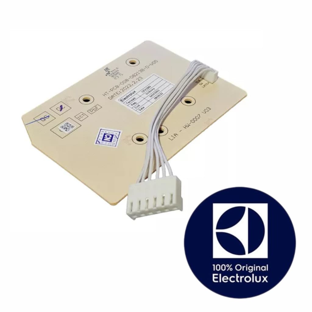 PLACA INTERFACE  LTD09 LT12F LT15F - LAVADORA TOP LOAD ELECTROLUX ORIGINAL (BIVOLT)