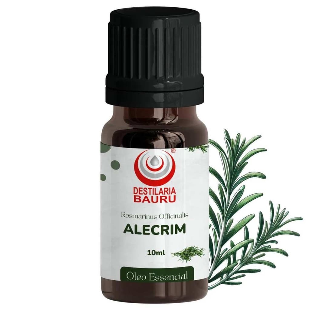 Óleo Essencial Alecrim Rosmarinus 10 ml