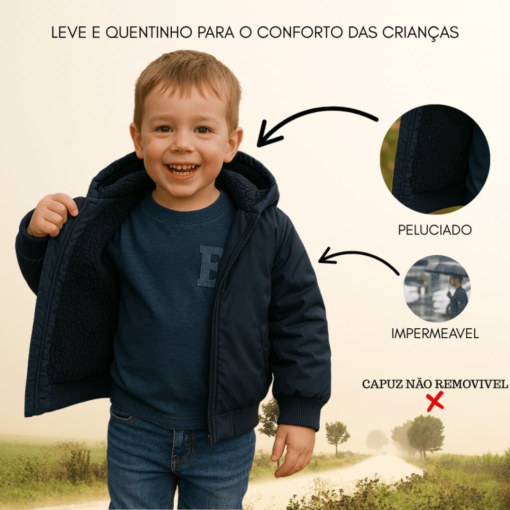 Casaco de inverno peluciado sherpa 2025 new