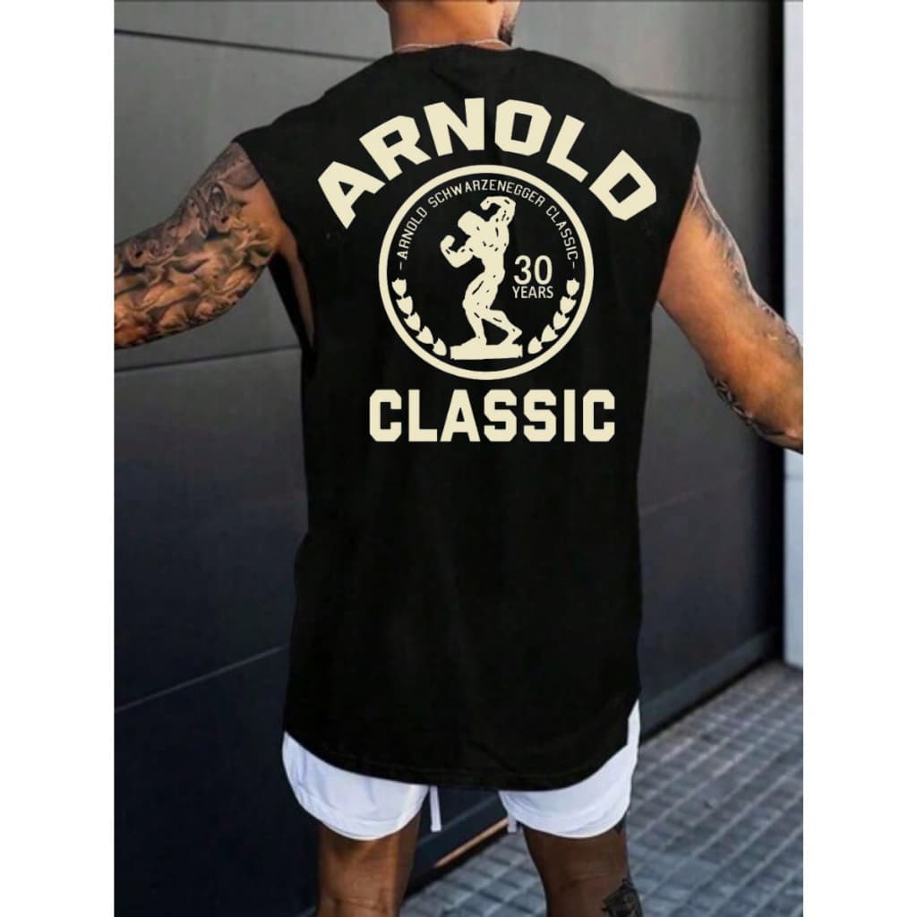 Camiseta Masculino Regata Oversized Modo Treino 100% Algodao Premium Estampado