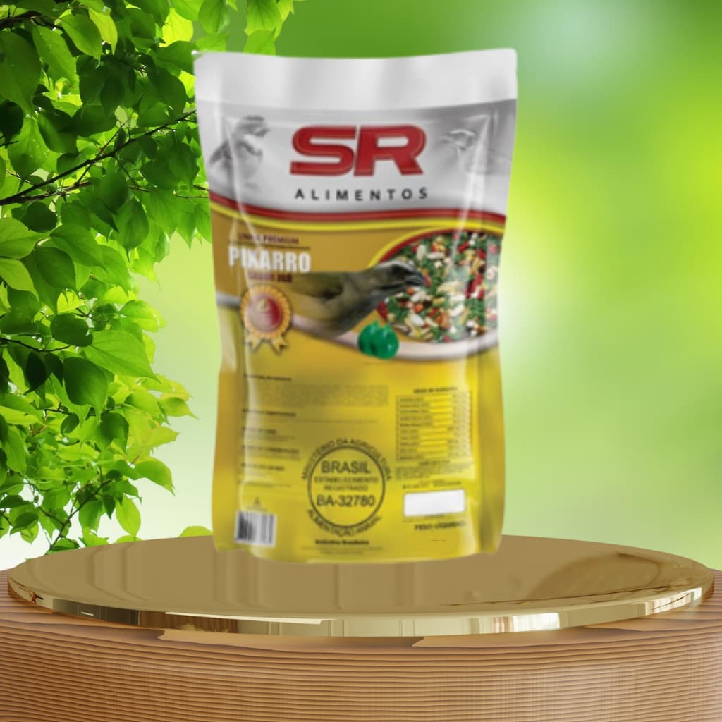 RAÇÃO PIXARRO JILO COMPLETO PREMIUM – LINHA PREMIUM SR ALIMENTOS – 500G