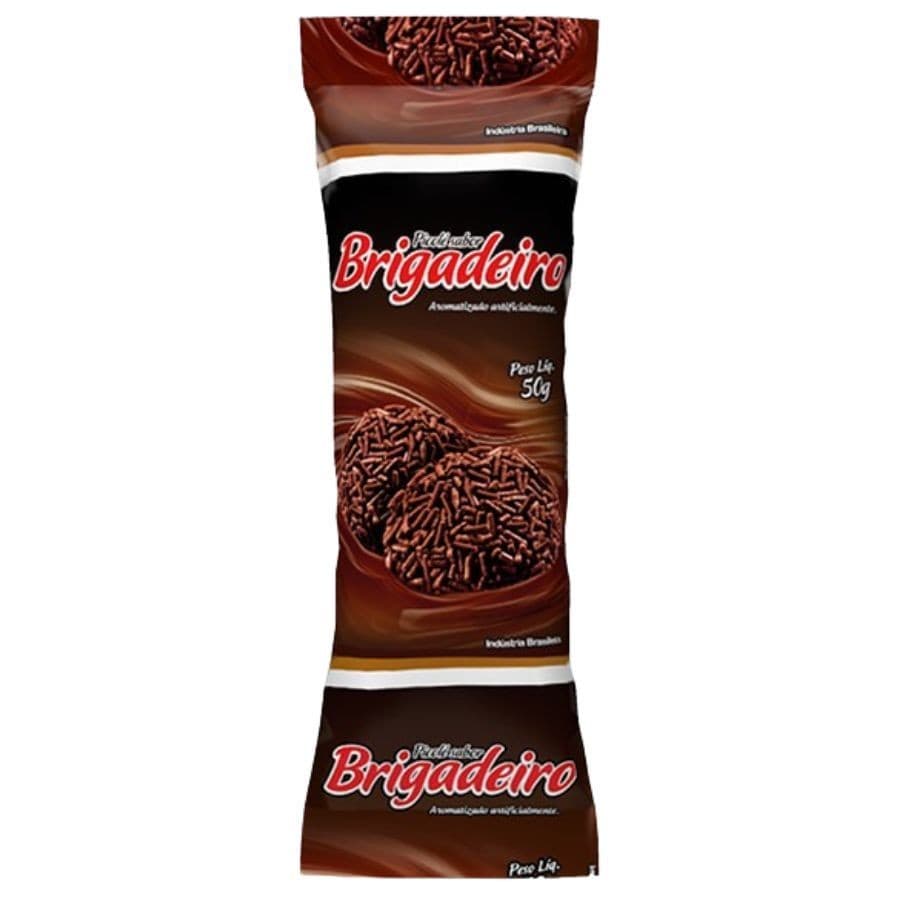 Saco Perolizado p/ Picolé 6,7x19 cm Brigadeiro c/ 290