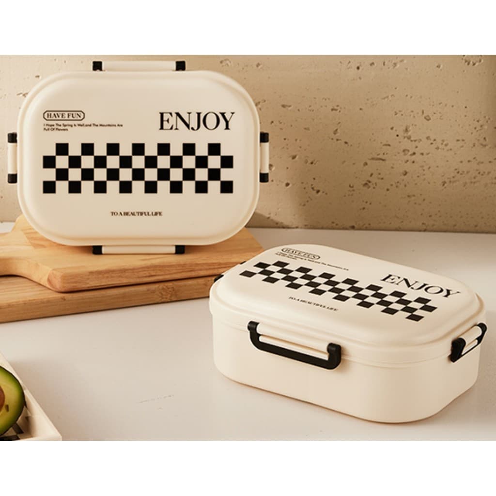 Promcao Marmita Lancheira Térmica Escolar Infantil Portátil Comida Lunch Bento Box Pote Aço Inox Garfinho