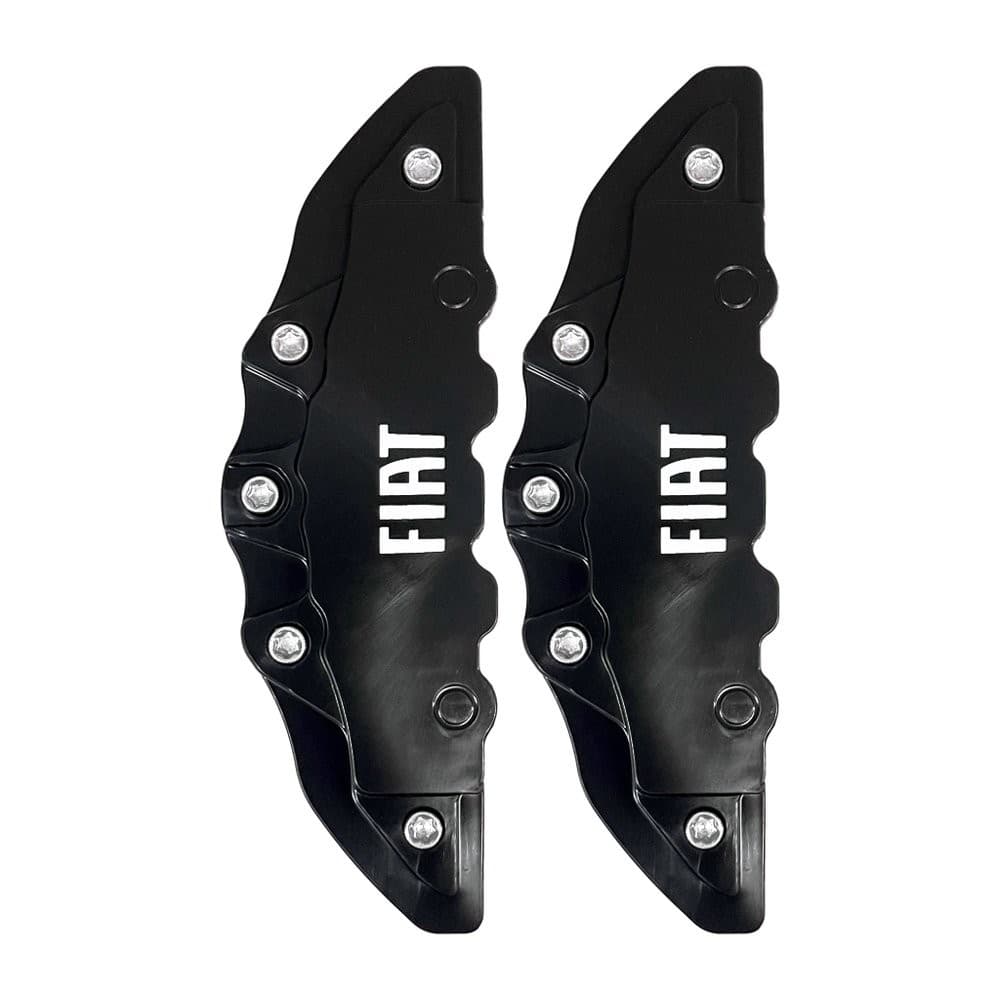 Capa Pinça de Freio Automotivo (2un) Fiat Preto