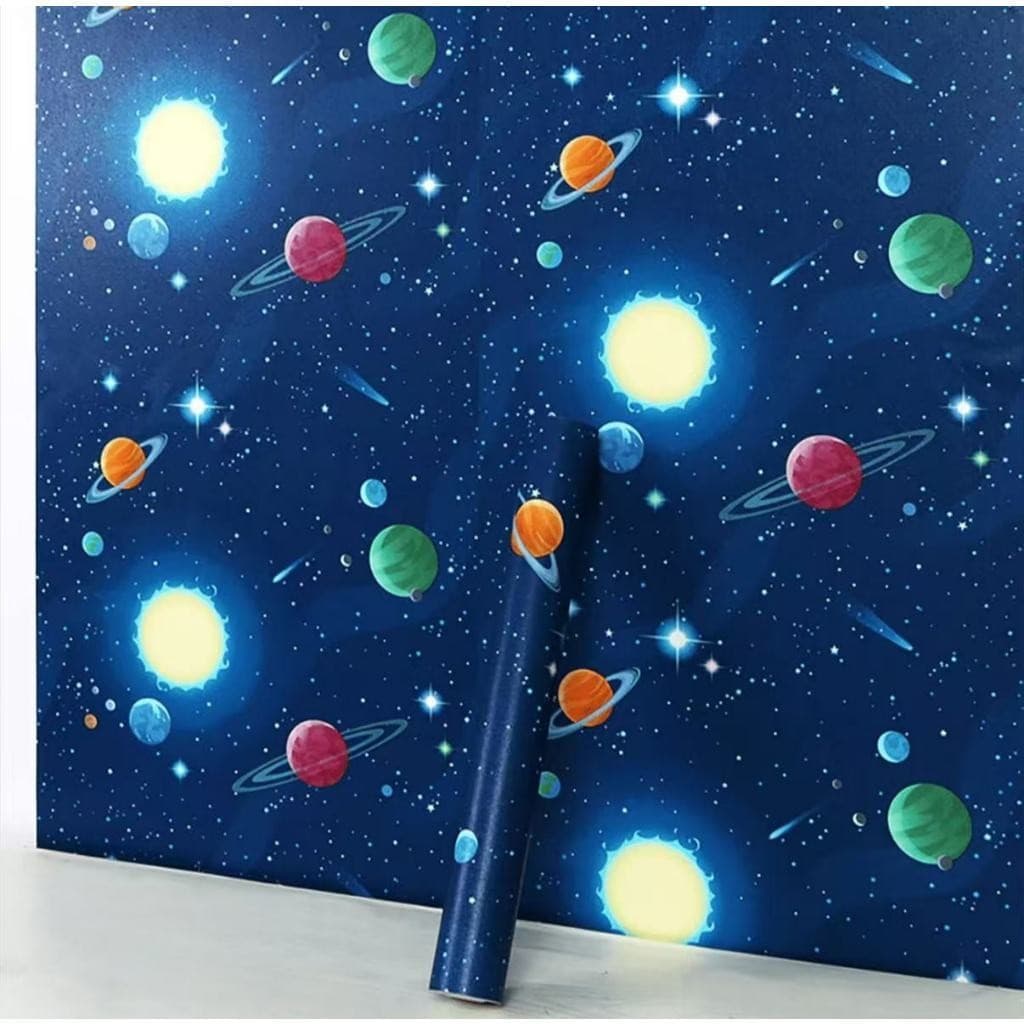 Papel de Parede Adesivo Infantil Rolo 5 metros x 45 centímetros Decorativo Quarto