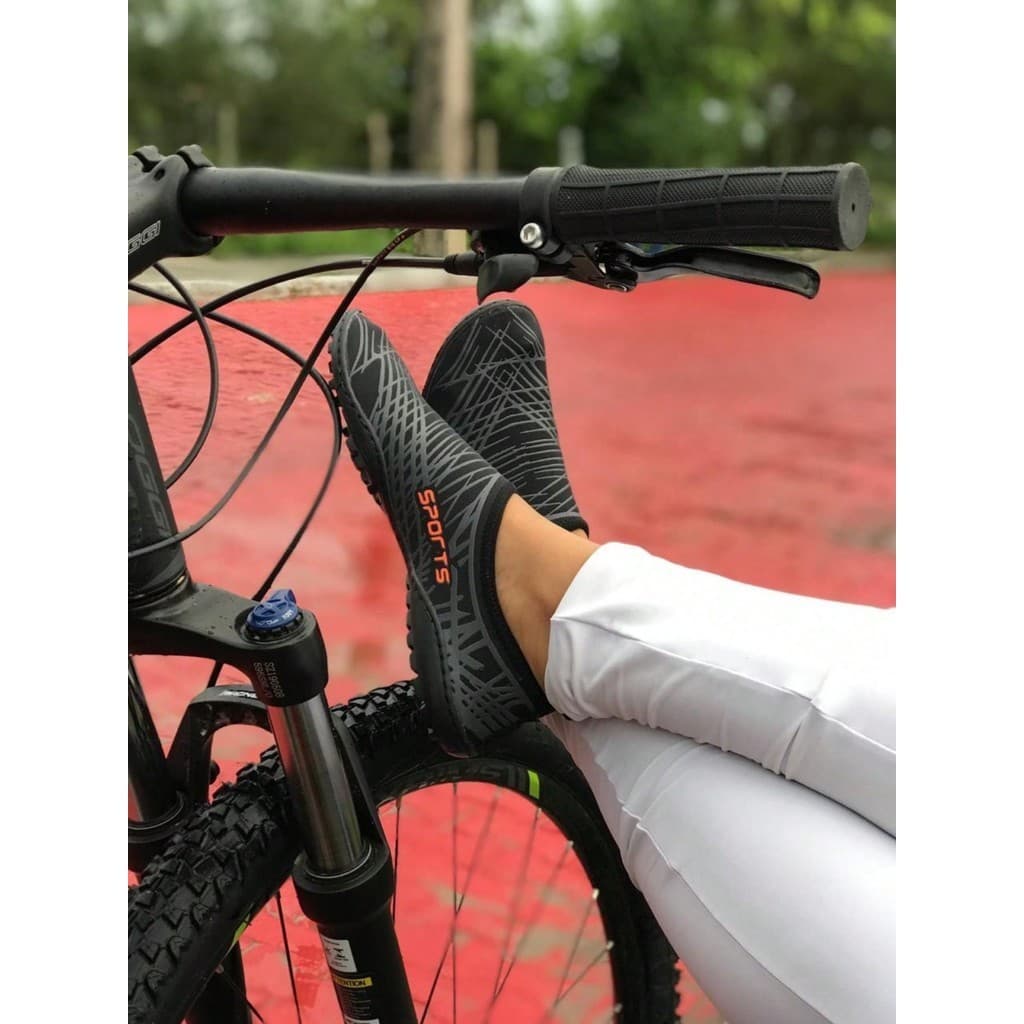 Sapatilha Aquática Masculina  tênis masculino náutico sapatilha híbrida masculino ideal para terra, água, trilha, trilha piscina, mar sapatilha pra água proteção ao pés - Ciclismo