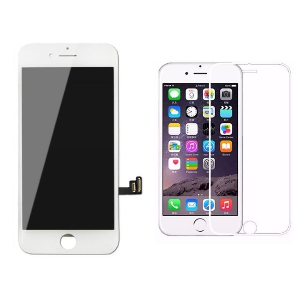 Tela Display Lcd Touch Para iPhone 7 B + Película de Vidro