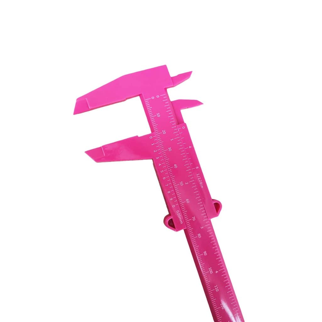 Paquímetro Design De Sobrancelha Micropigmentação Pink 150mm