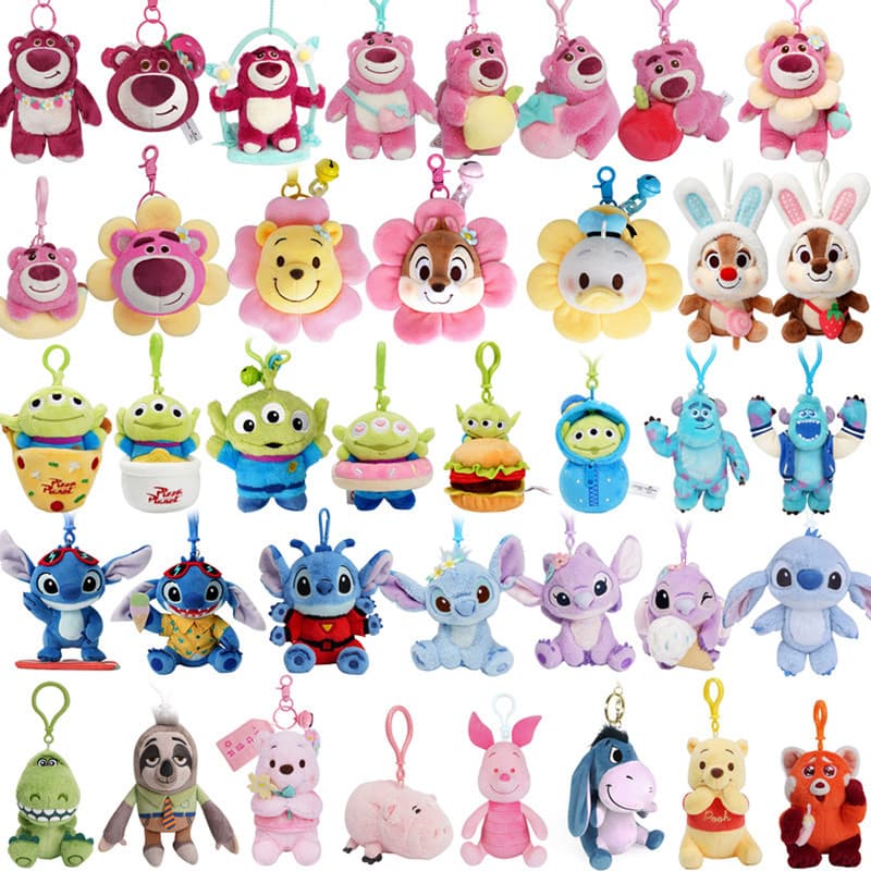 Ponto autêntico e Angel Lotso Pooh Urso Zootopia Stuffed Toys animal Soft Plush Toy Dolls Coleção Presente