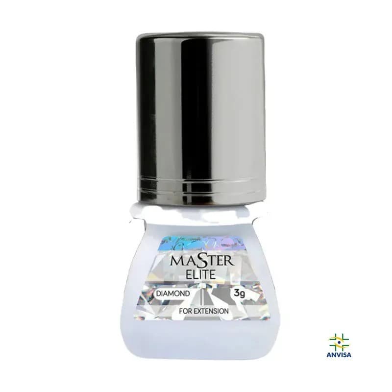 Cola Elite Diamond Master Alongamento Cílios Premium - Transparente