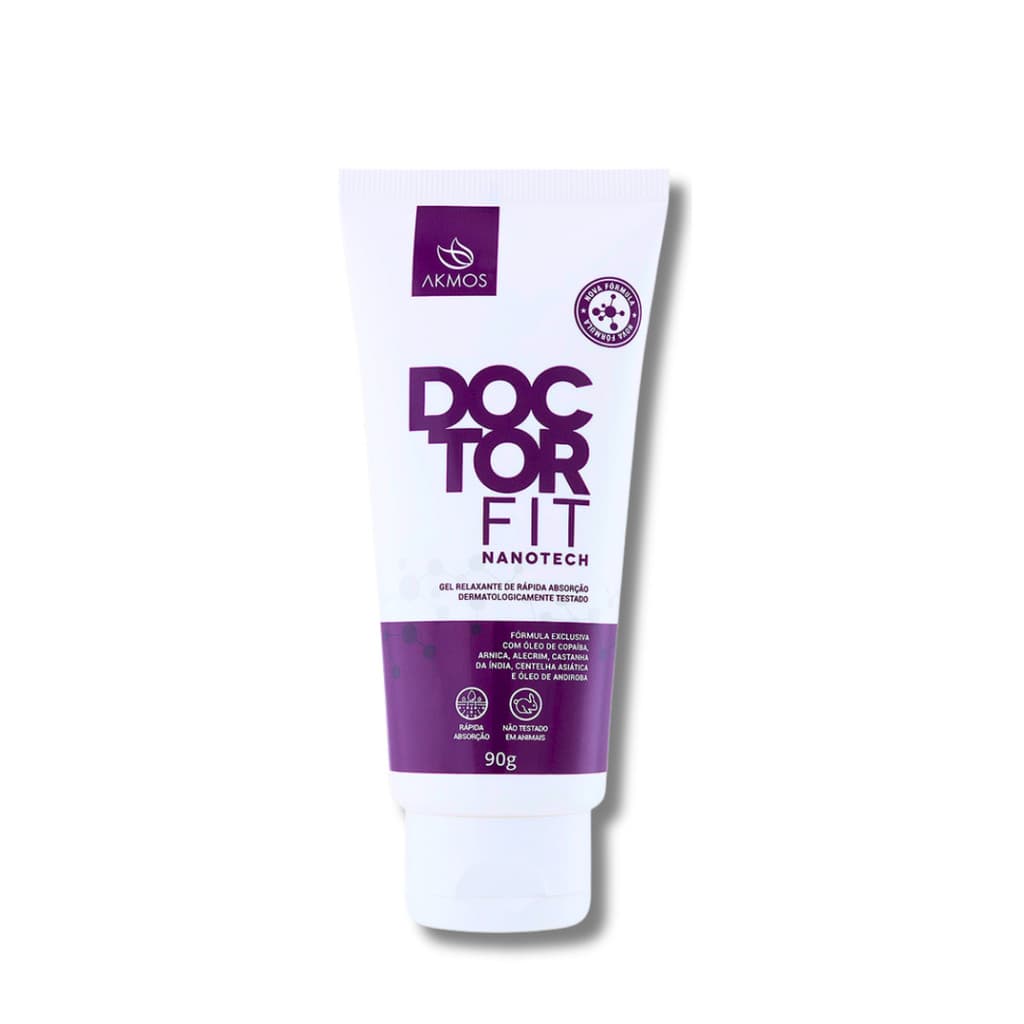 Doctor Fit: Gel Relaxante Nanotech 90g - Akmos