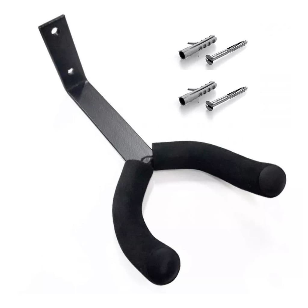 Suporte Parede Fixo Ukulele Guitarra Violão Baixo Saty Sp10f