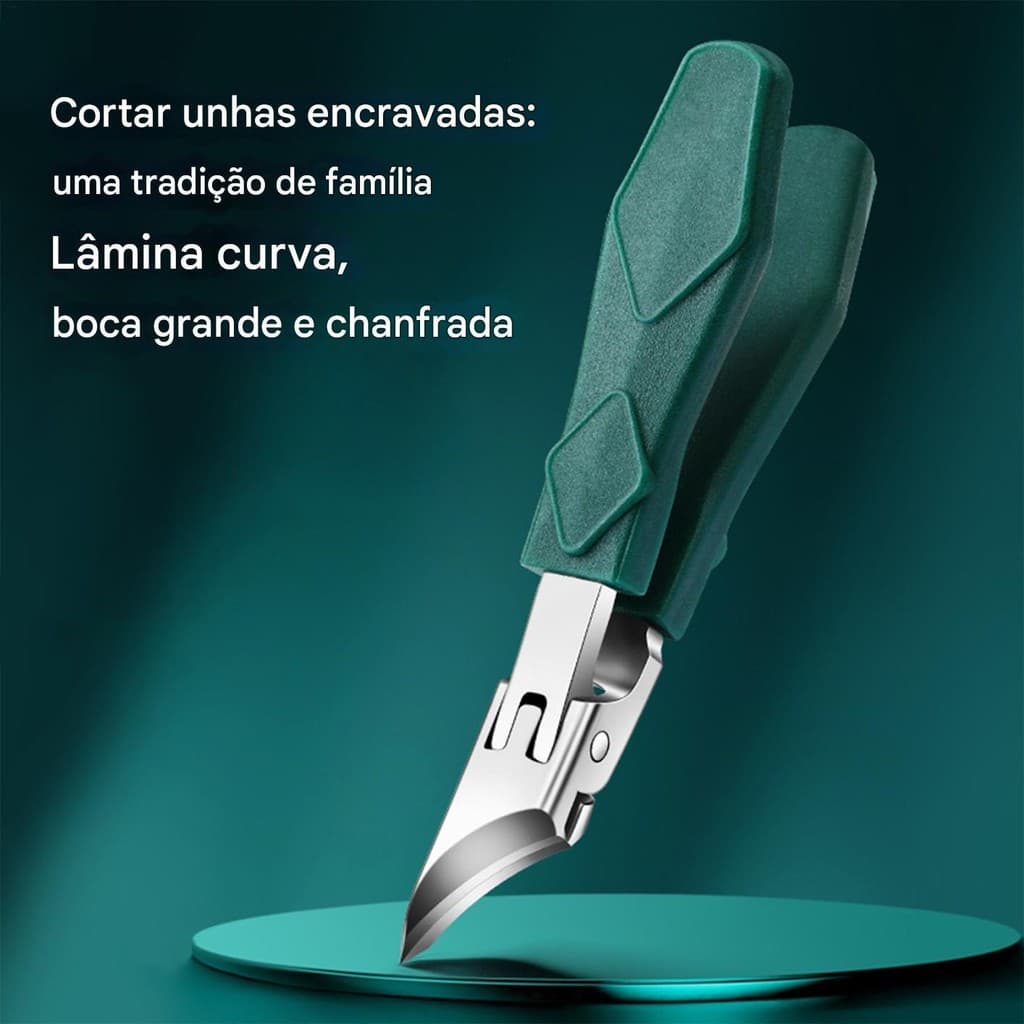 Cortador De Unhas Angular Inclinado Ergonômico Toe Cutícula Pinças Para Idosos Casa Mulheres Crianças Viagem