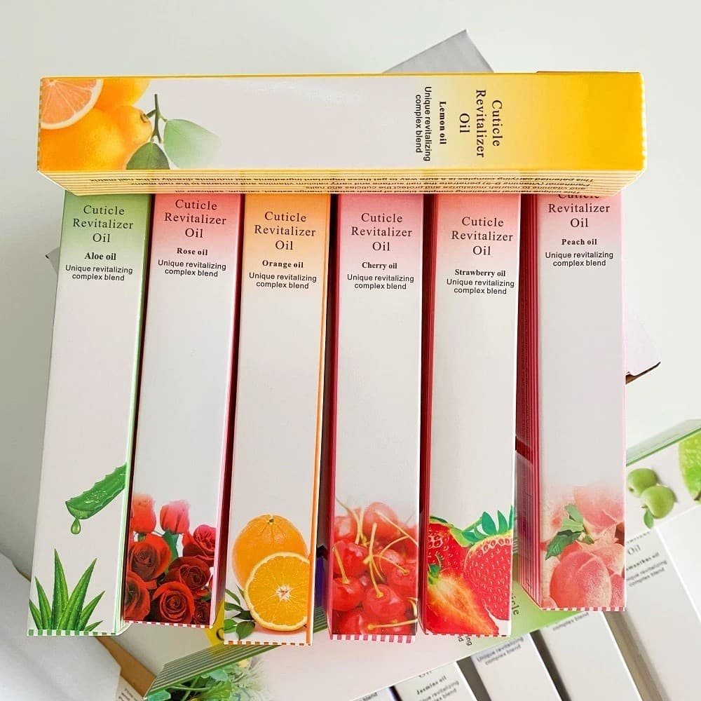 5/10 Caneta Óleo Revitalizador de Unhas Gel Sabor Flores e Frutas VARIADO (S14)