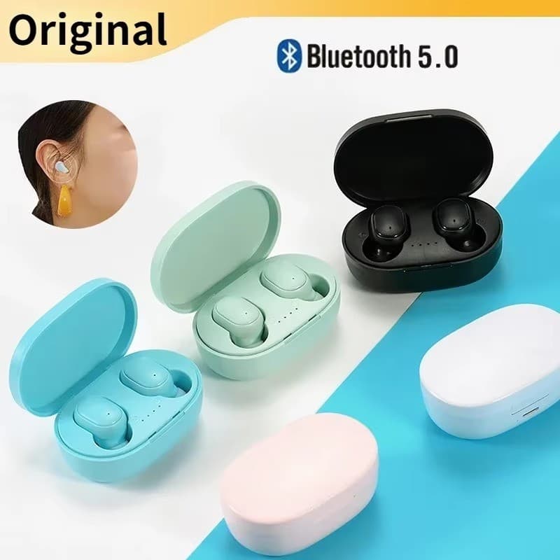 A6S TWS Bluetooth Fones De Ouvido Sem Fio Leve Elegante Fone À Prova Dwaterproof Água Jogos Esporte Com Microfone