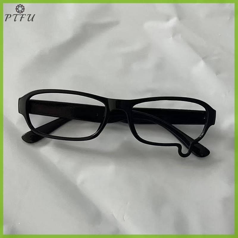 PTFU > Anime Y2K Teardrop Cosplay Óculos Unissex Sem Lentes Jóias Traje Adereços Acessórios Presentes Novo