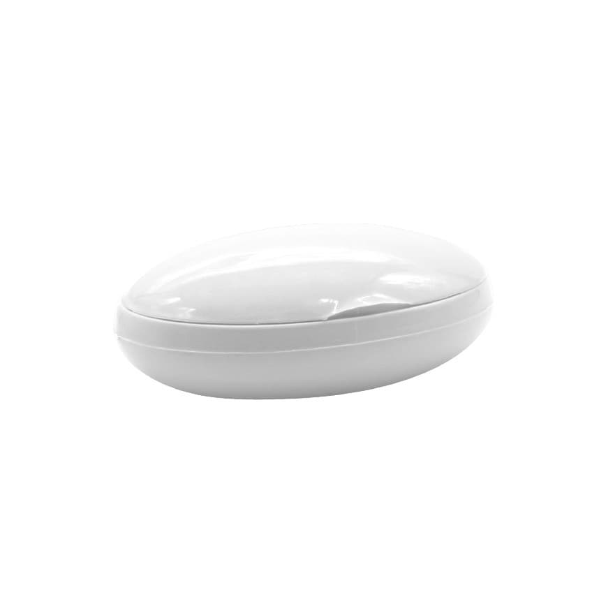 Saboneteira Bebê Monte Líbano Formato Oval Branca