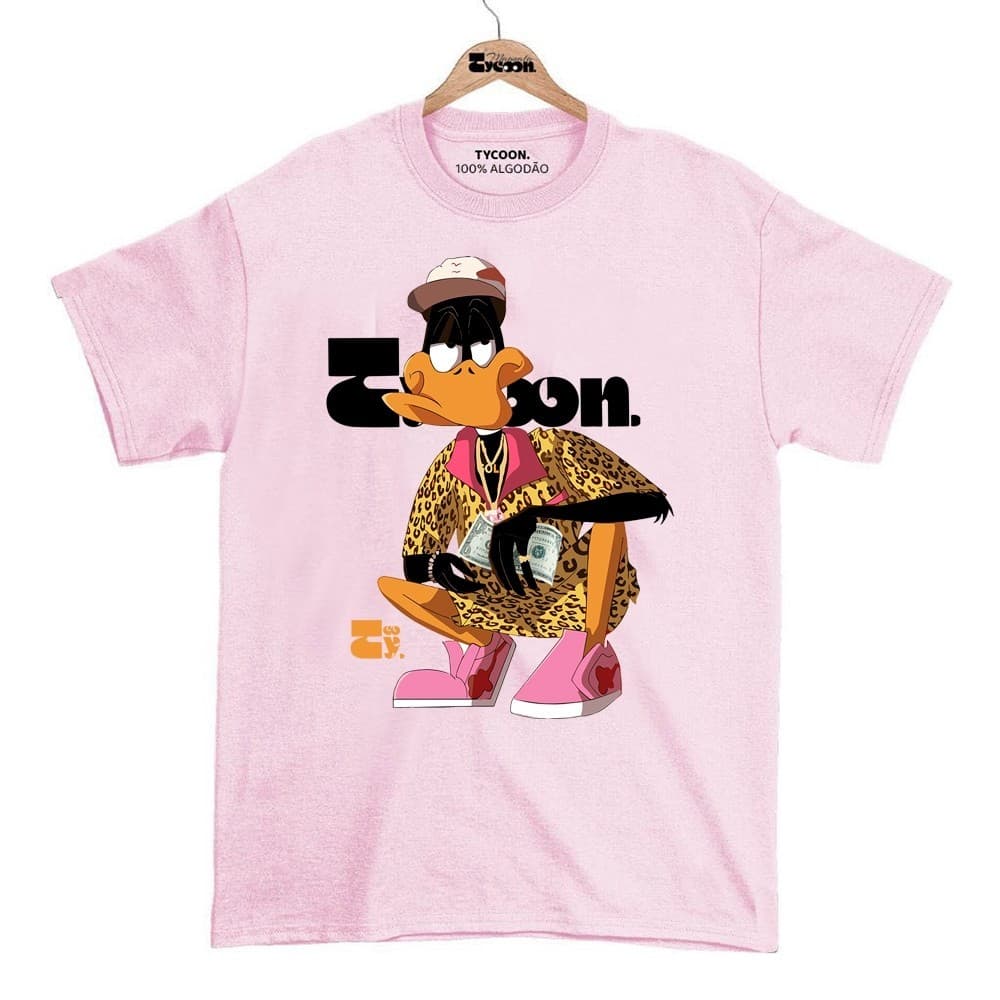 Camisa Patolino Magnata Tycoon Verao Camiseta Linha Algodão Premium Exclusiva NOVIDADE Promoção Envio imediato