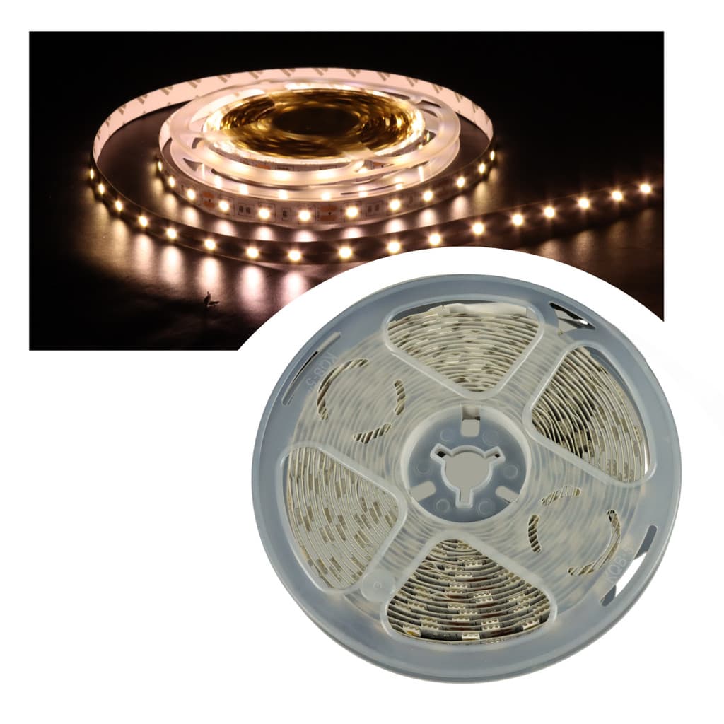 Kit 4 Fita LED 5050 Branco Neutro 4K 60LEDS/m 5m 12V IP20