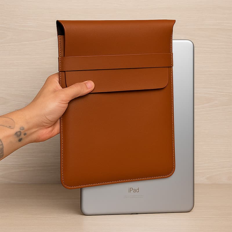 Organizador iPad Pro 11 Air 5 iPad 10.2 Capa Casual Com Apoio Estável Durável
