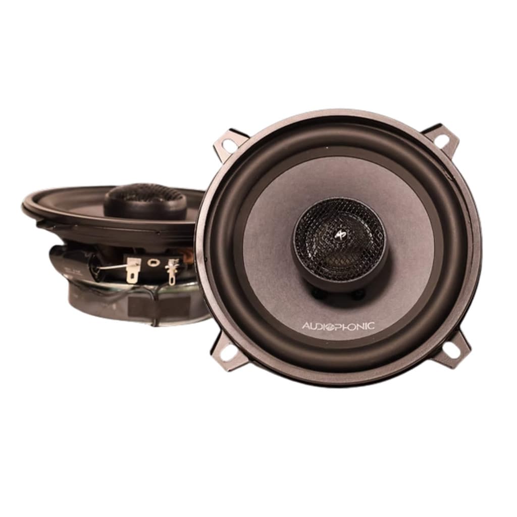 Kit Alto-Falante Coaxial CS 525 5.25" c/ Cone de Celulose Audiophonic Som Automotivo Veicular Carro