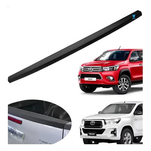 Protetor Borda Tampa Traseira Hilux Caçamba 2016 2025  Bepo