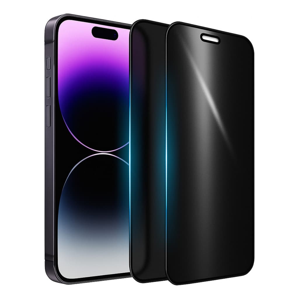 2x Película Privacidade Vidro 3d Para iPhone Todos Modelos