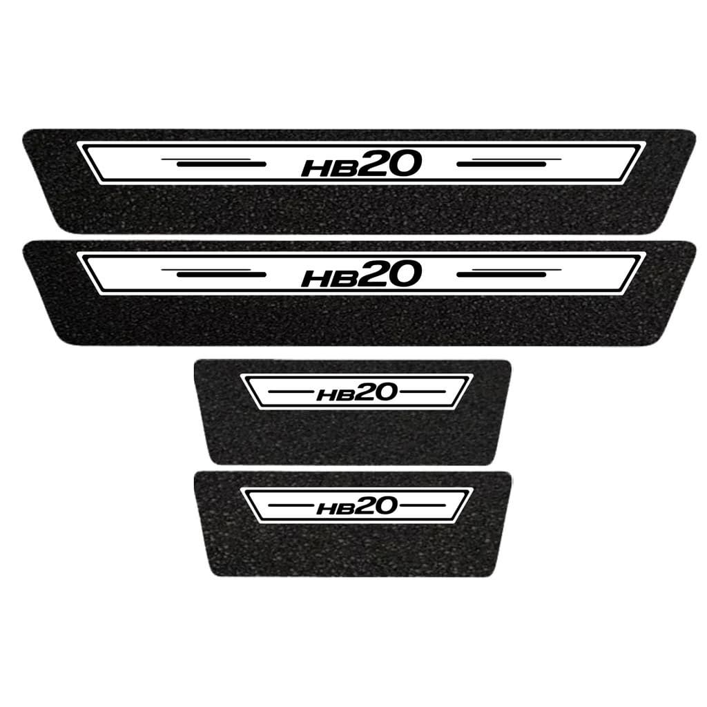 Soleira Protetora Porta Premium Branco Hb20 2023 2024 2025