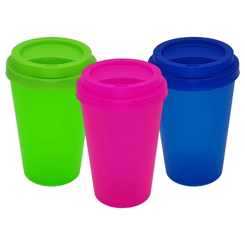 Kit Copo Ecologic300 Tampa Bucks PP 300ml Café Chá - 50 unidades