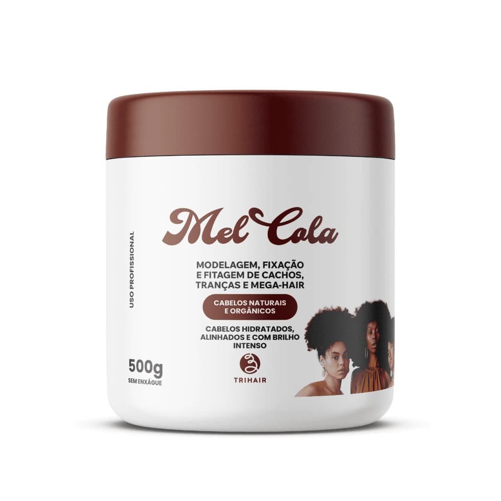 Trihair - Mel cola para Cachos Naturais e Orgânicos 500g