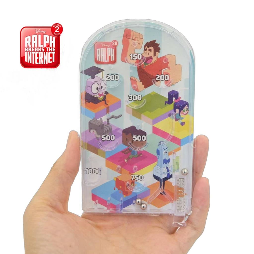 Mini brinquedo labirinto portátil Máquina de jogo de pinball infantil