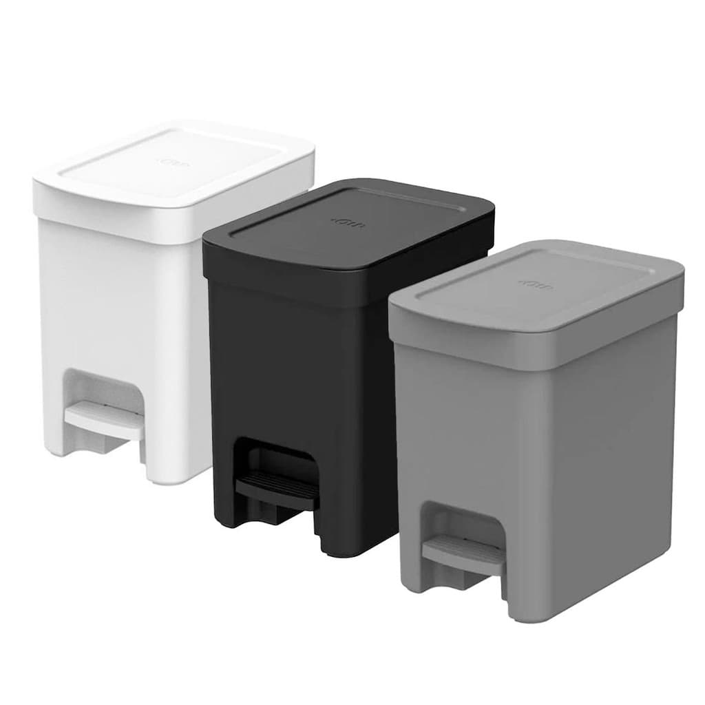 Lixeira de Pedal Trium 6L Para Cozinha, Pia e Banheiro - Ou Martiplast