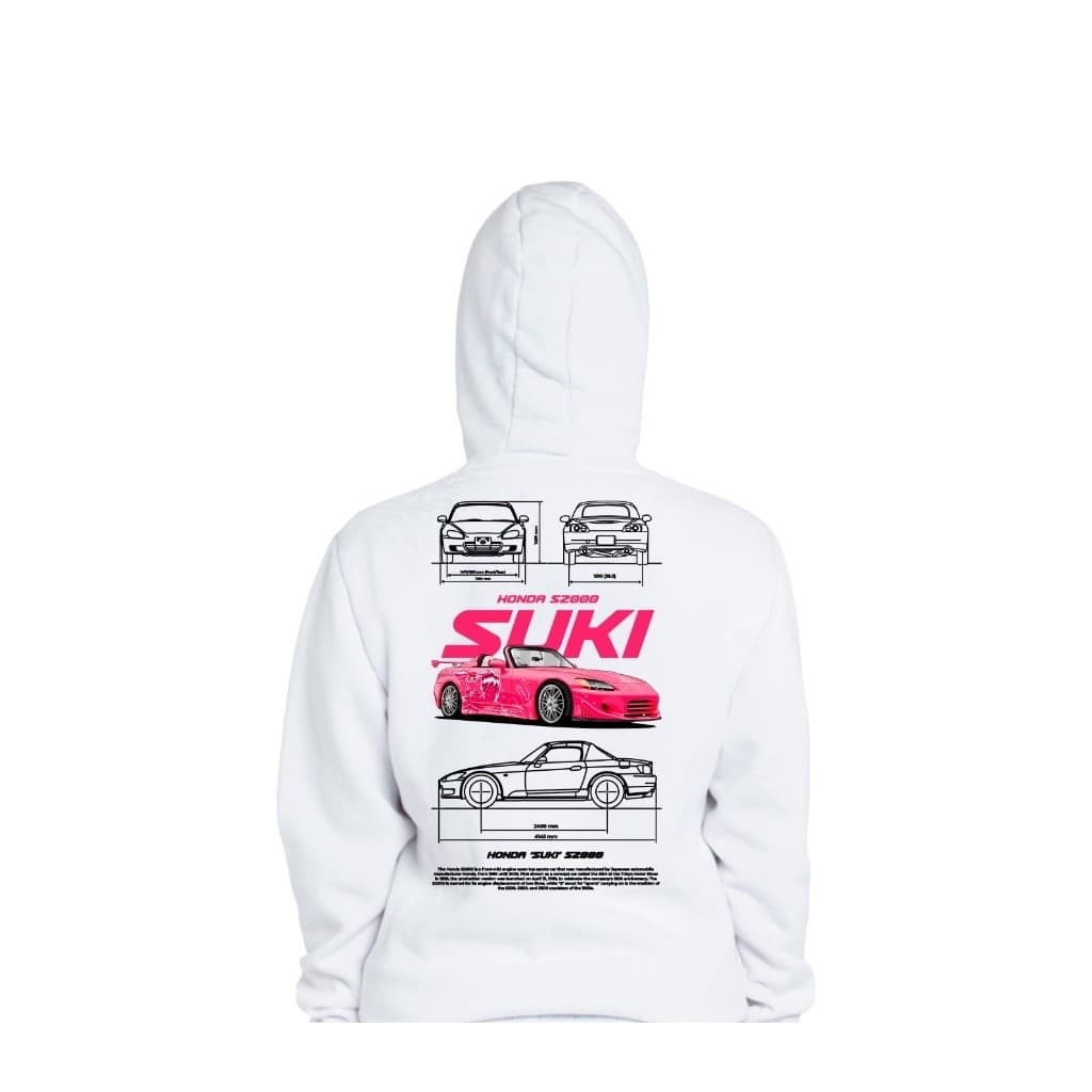 Moletom Casaco De Frio Carro Corrida Luxo Honda S2000 Suki Super Esportivo