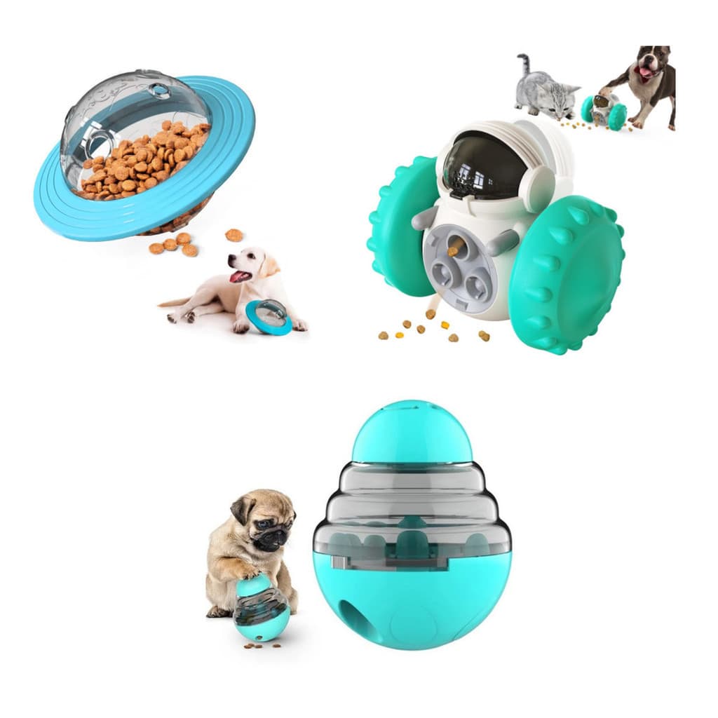 Brinquedo Alimentador Automático Divertido P/ Câes Gatos Pet