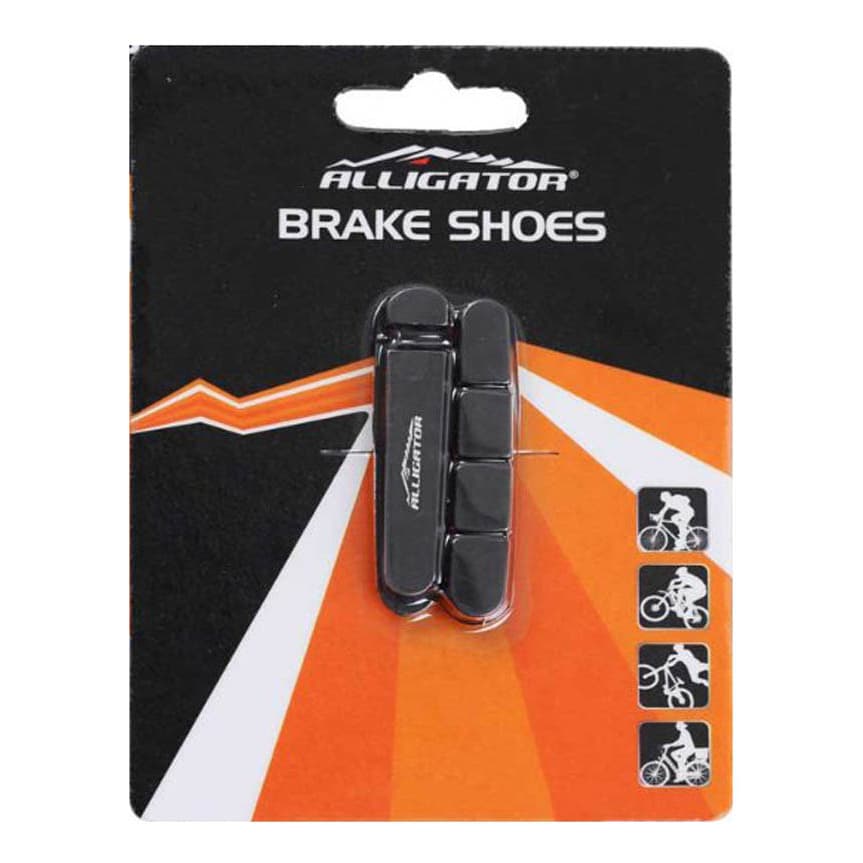 Refil Sapata de Freio Alligator Aro de Alumínio 55mm Speed Serve p/ Shimano Ferradura