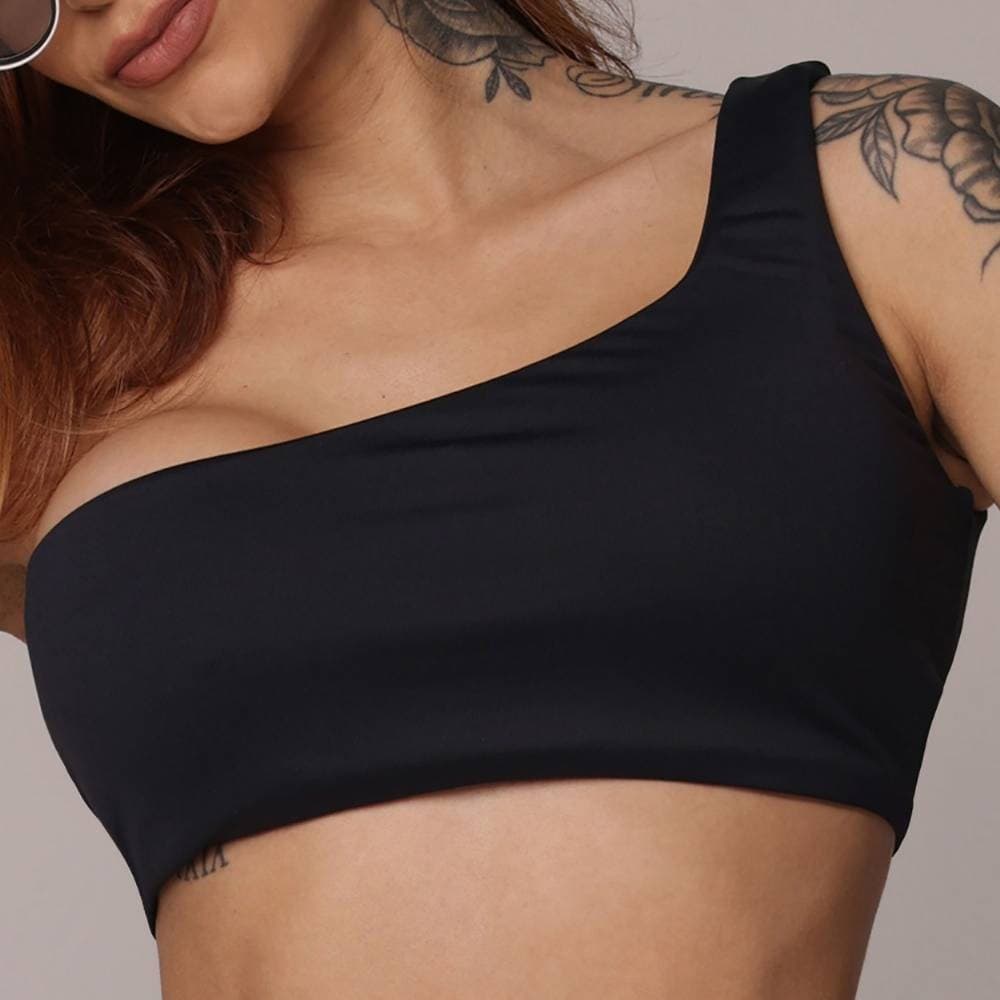 Top Esportivo Dupla Face Jacquard Line Moving