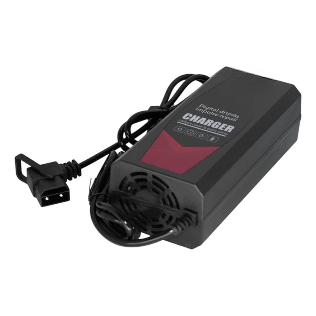 Carregador Bateria Litio 67.2v 3a Digital Eletrica 2 Pinos