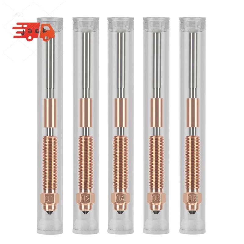 Para Creality K1C/K1 Max/Ender-3 V3 Bocal De Alto Fluxo Bimetálico Cobre Titânio Bocais Tudo-Em-Um Varredura Rápida
