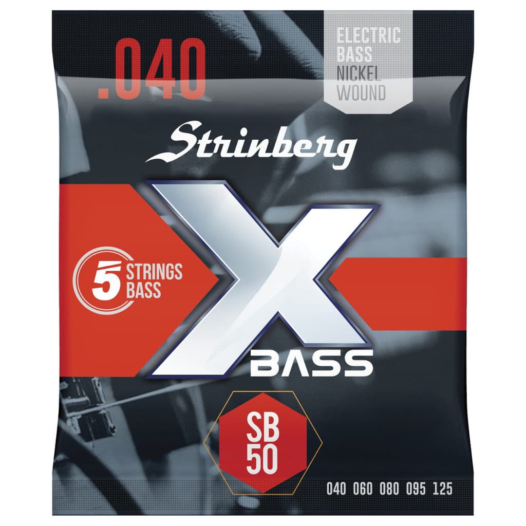 Encordoamento Cordas Para Contra Baixo Bass 5 Cordas Strinberg 040