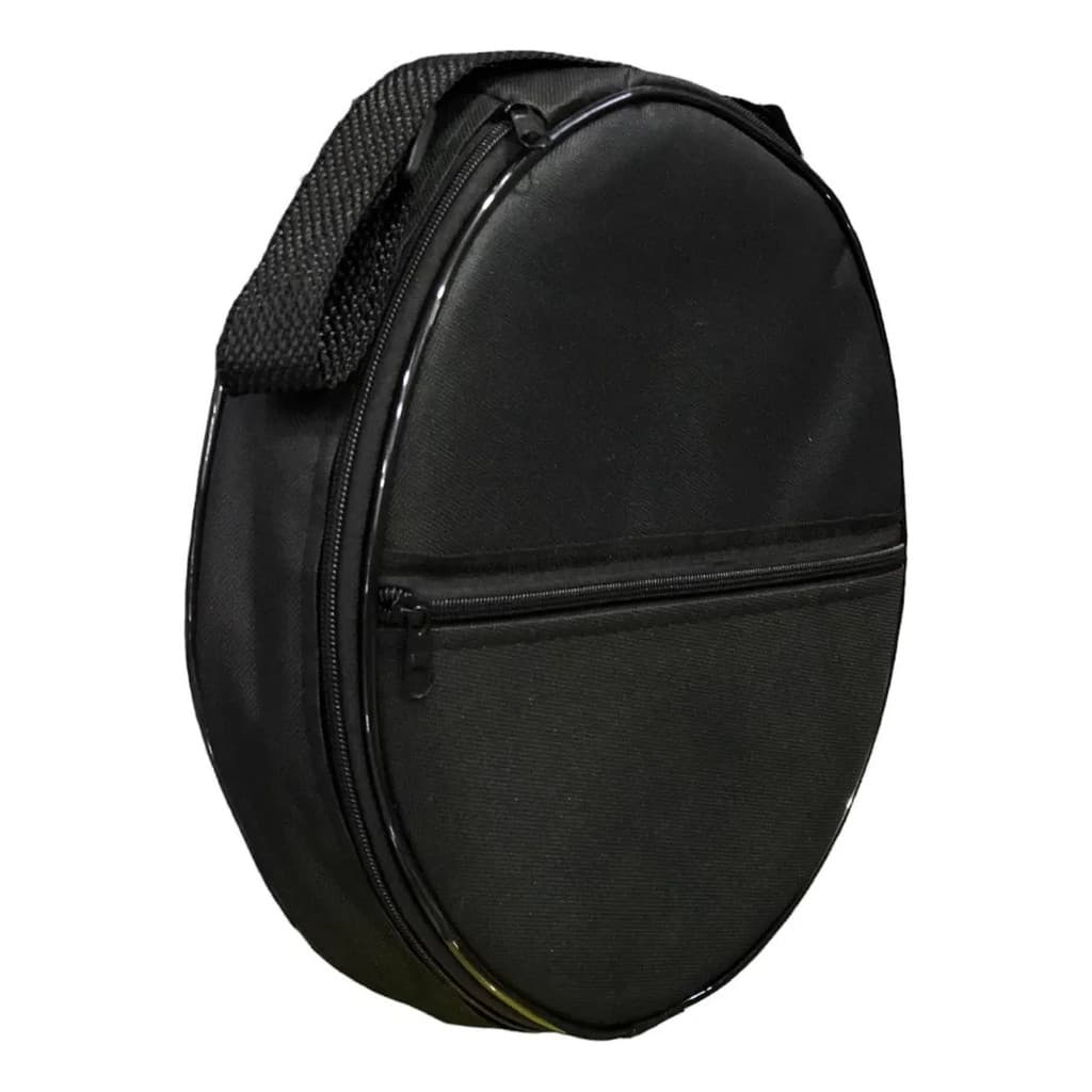 Bag Pandeiro 10 Almofadado Com Bolso Lateral E Alça