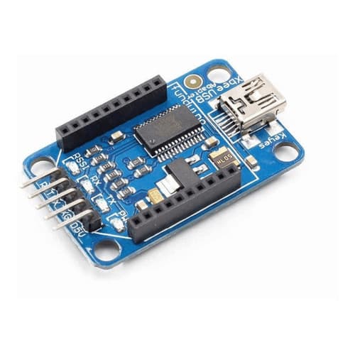 Adaptador XBee Explorer USB 5V para XBee ZigBee Bluetooth Bee Porta Serial 2,4GHz Adapter FTDI