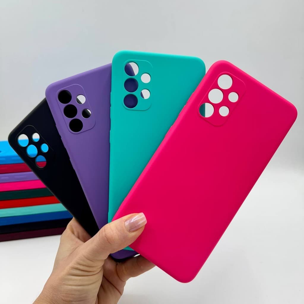 Capa Para Samsung Galaxy A32 4G Silicone Aveludada Capinha De Celular