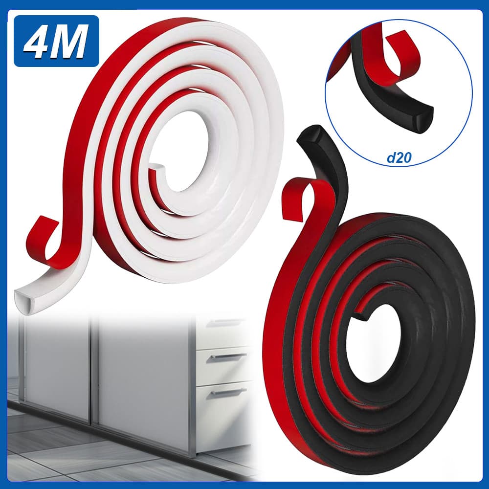 4 Metros Canaleta Organizador de Fios 20x10mm Fita Adesiva Canaleta Emenda Capas Autoadesivas Macias