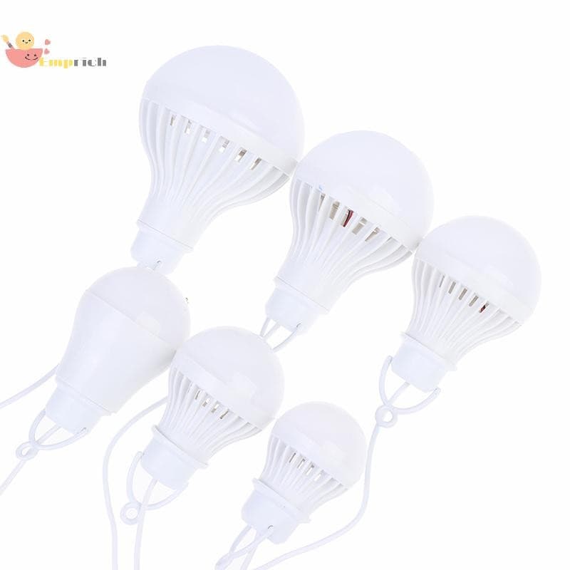 EMCH > 5V 3W-12W USB Lâmpada Portátil LED Para Caminhadas Barraca De Acampamento Viagem Trabalho Novo
